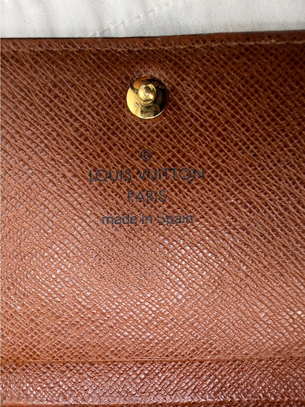 AUTHENTIC LOUIS VUITTON Monogram Porte-Monnaie Billets Tresor Wallet. - Picture 10 of 12